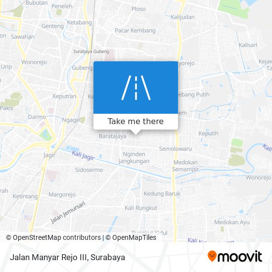 Jalan Manyar Rejo III map