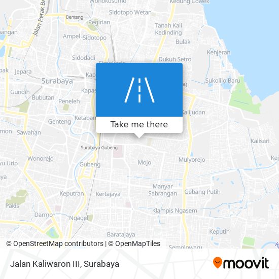 Jalan Kaliwaron III map