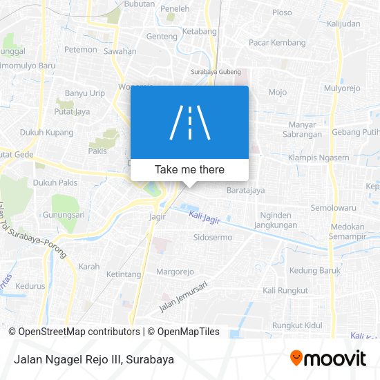 Jalan Ngagel Rejo III map