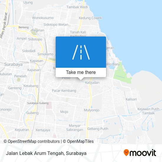 Jalan Lebak Arum Tengah map