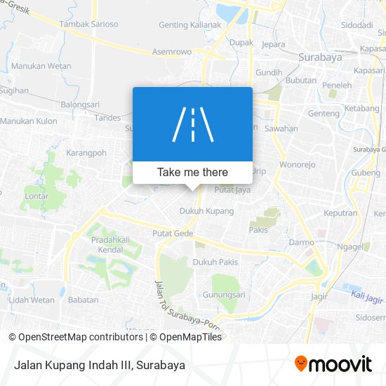 Jalan Kupang Indah III map