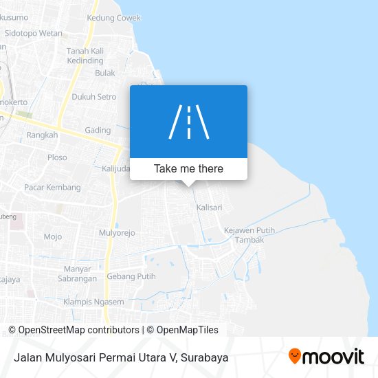 Jalan Mulyosari Permai Utara V map