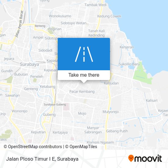 Jalan Ploso Timur I E map