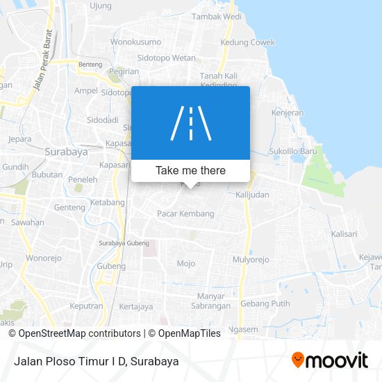 Jalan Ploso Timur I D map