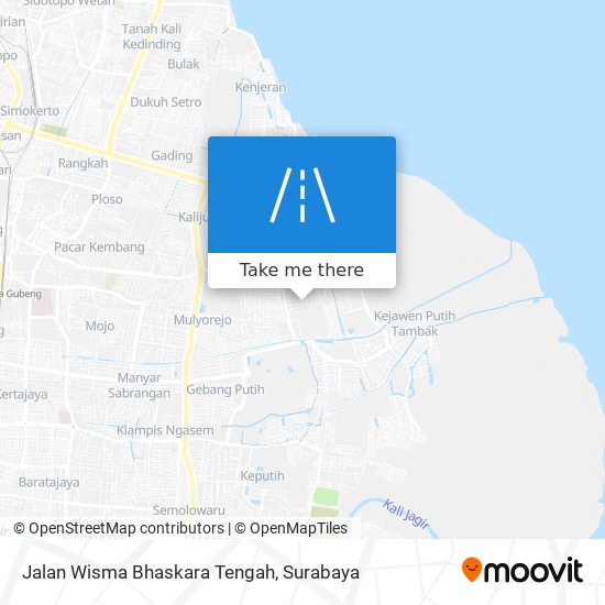 Jalan Wisma Bhaskara Tengah map