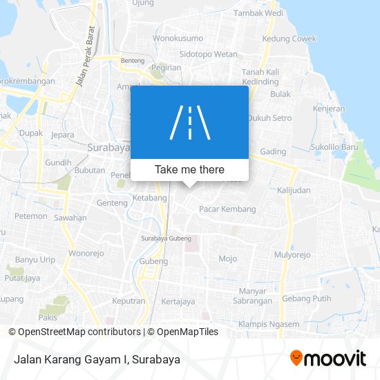 Jalan Karang Gayam I map