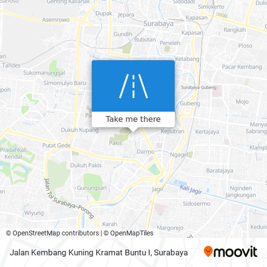 Jalan Kembang Kuning Kramat Buntu I map