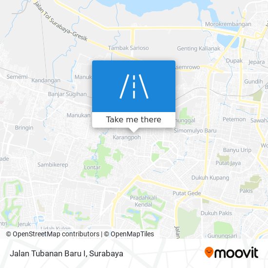 Jalan Tubanan Baru I map