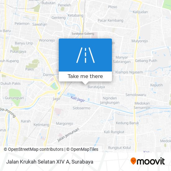 Jalan Krukah Selatan XIV A map