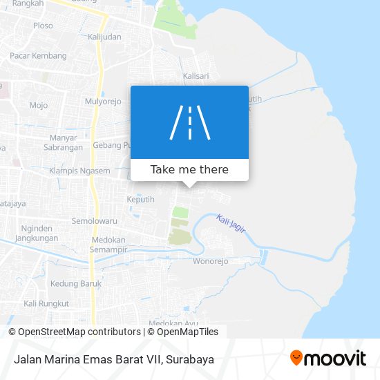 Jalan Marina Emas Barat VII map
