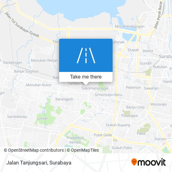 Jalan Tanjungsari map