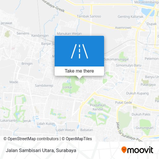 Jalan Sambisari Utara map
