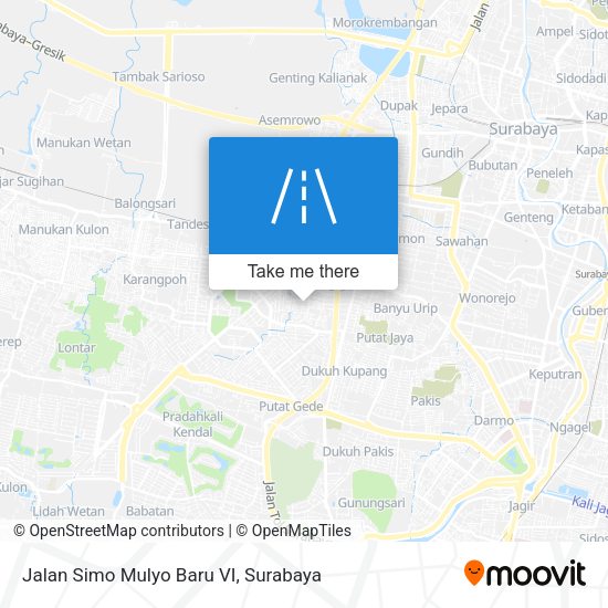 Jalan Simo Mulyo Baru VI map