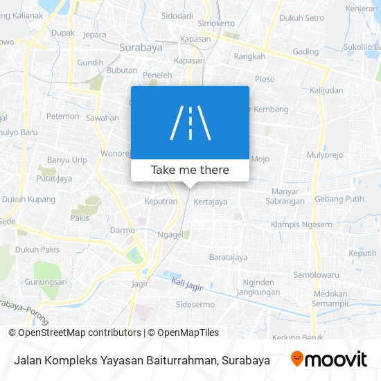 Jalan Kompleks Yayasan Baiturrahman map