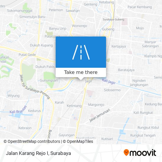 Jalan Karang Rejo I map