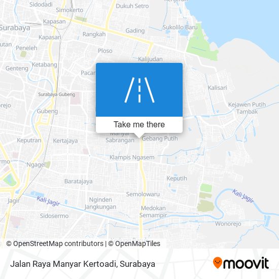 Jalan Raya Manyar Kertoadi map