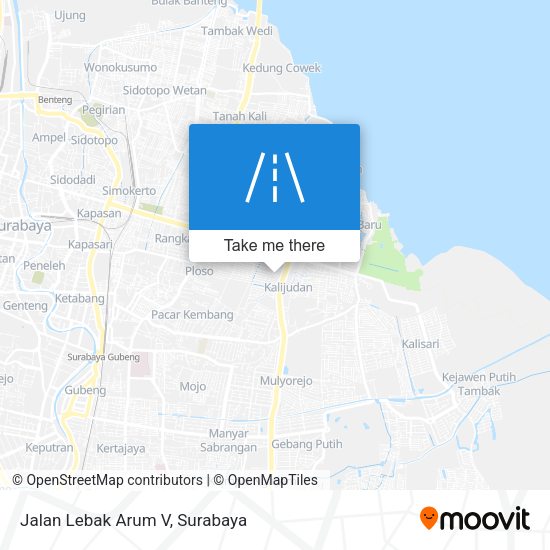 Jalan Lebak Arum V map