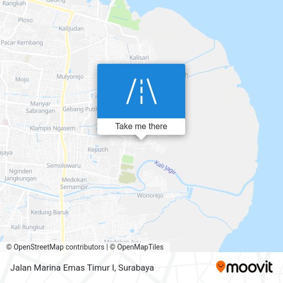 Jalan Marina Emas Timur I map