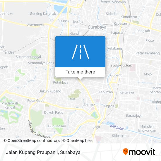 Jalan Kupang Praupan I map