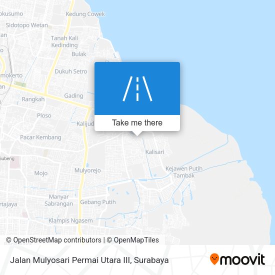 Jalan Mulyosari Permai Utara III map