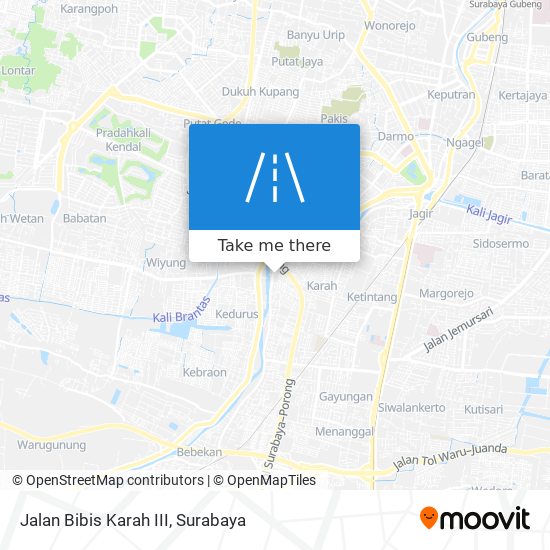 Jalan Bibis Karah III map