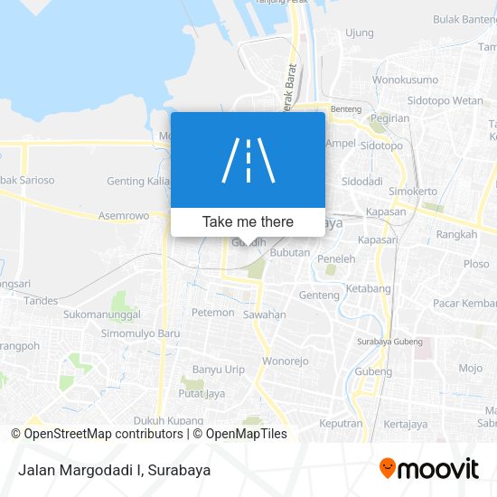 Jalan Margodadi I map