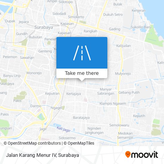 Jalan Karang Menur IV map
