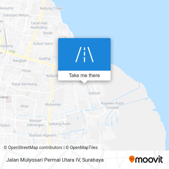 Jalan Mulyosari Permai Utara IV map