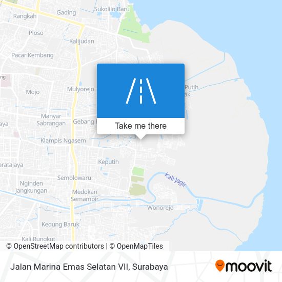 Jalan Marina Emas Selatan VII map