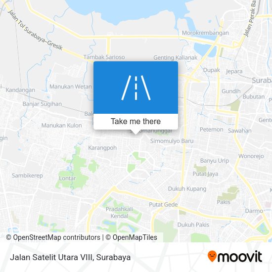 Jalan Satelit Utara VIII map