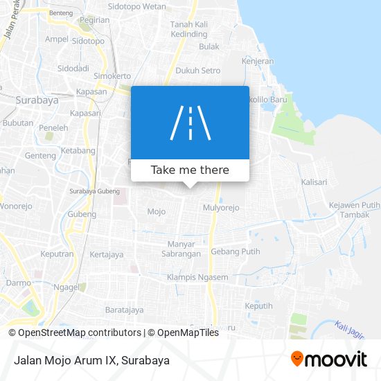Jalan Mojo Arum IX map