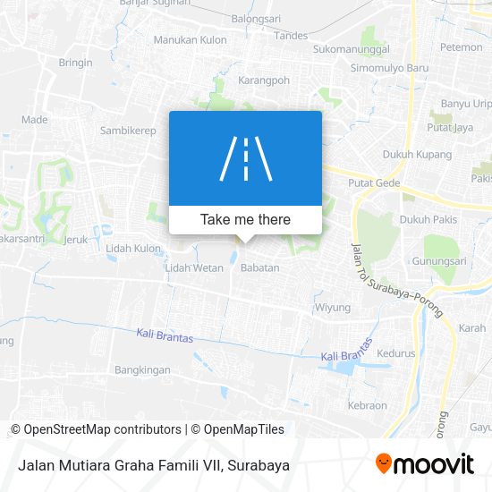 Jalan Mutiara Graha Famili VII map