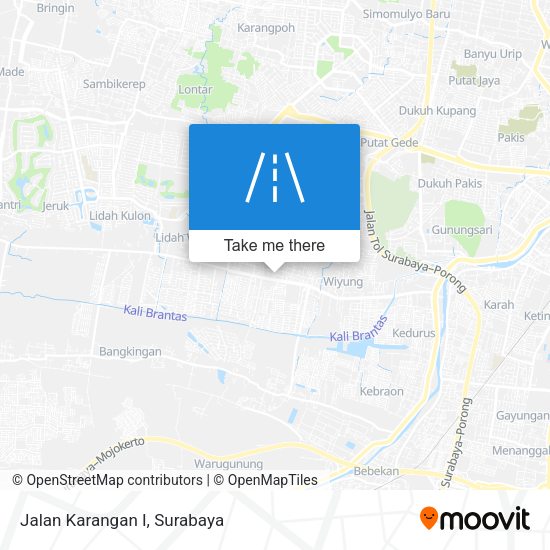 Jalan Karangan I map