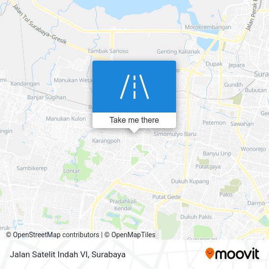 Jalan Satelit Indah VI map