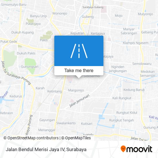 Jalan Bendul Merisi Jaya IV map
