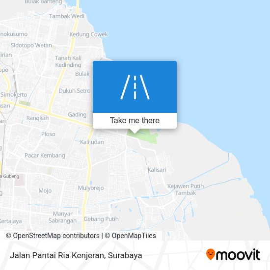 Jalan Pantai Ria Kenjeran map