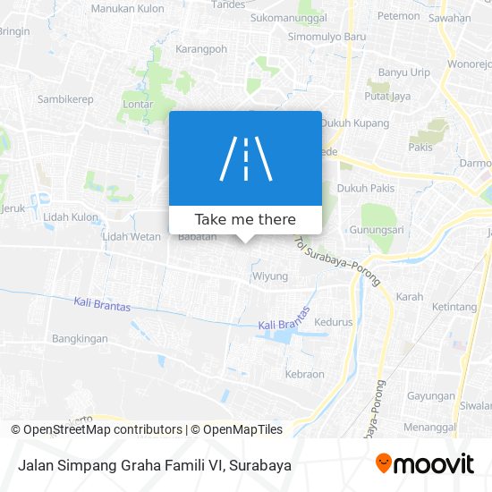 Jalan Simpang Graha Famili VI map