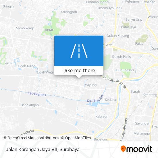 Jalan Karangan Jaya VII map