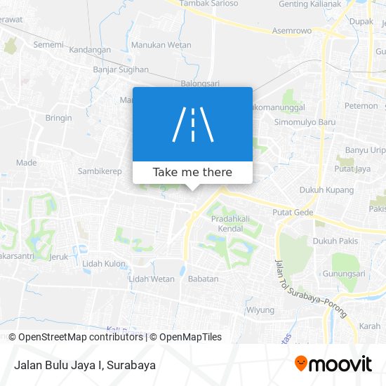 Jalan Bulu Jaya I map