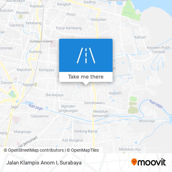 Jalan Klampis Anom I map