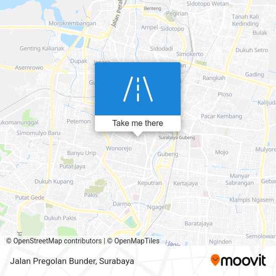 Jalan Pregolan Bunder map