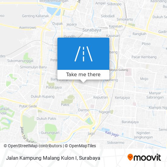 Jalan Kampung Malang Kulon I map