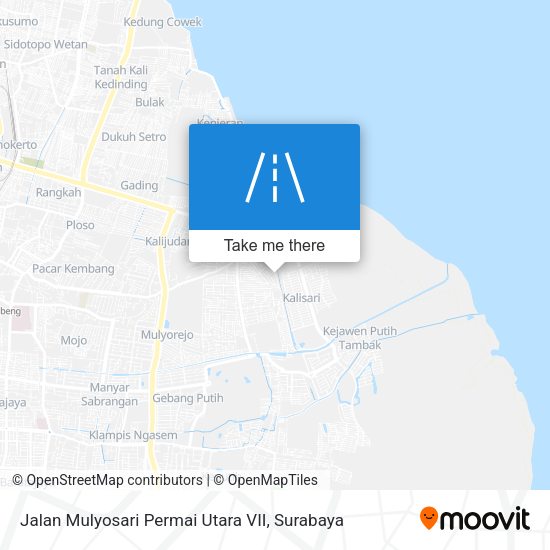 Jalan Mulyosari Permai Utara VII map