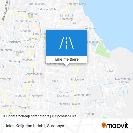 Jalan Kalijudan Indah I map