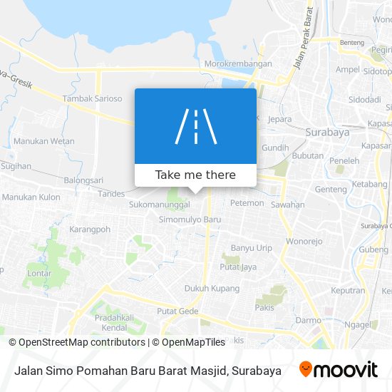 Jalan Simo Pomahan Baru Barat Masjid map