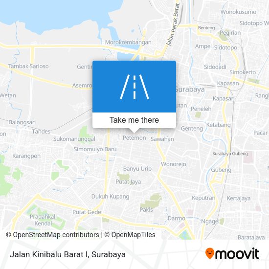 Jalan Kinibalu Barat I map