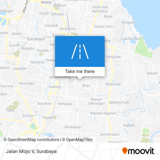 Jalan Mojo V map