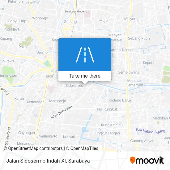 Jalan Sidosermo Indah XI map