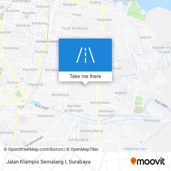 Jalan Klampis Semalang I map