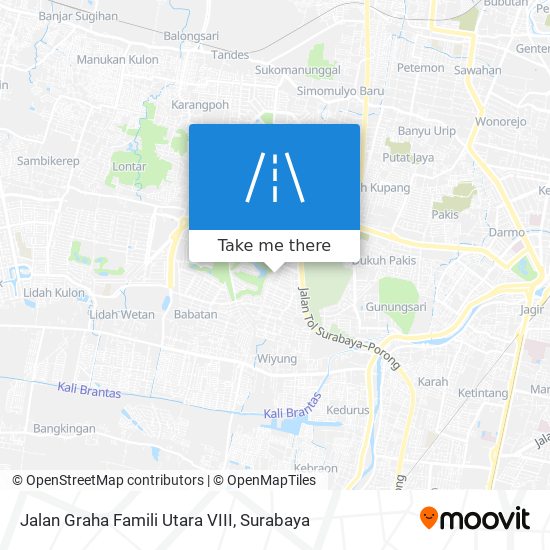 Jalan Graha Famili Utara VIII map
